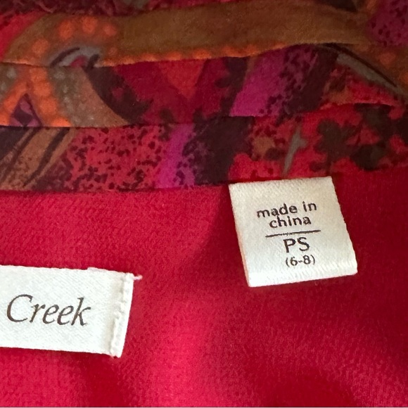 Coldwater Creek beautiful ruffle neck blouse - Picture 6 of 6